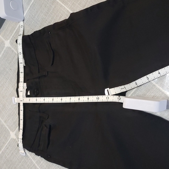 Frame Le Crop Mini Boot Jeans color Herring 'BLACK", Size 26 - Picture 15 of 17